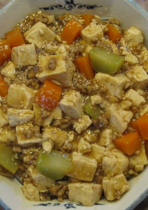 うちの定番★野菜も食べよう麻婆豆腐-レシピのメイン写真