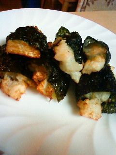 山芋の落とし揚げ☆のり巻き-レシピのメイン写真