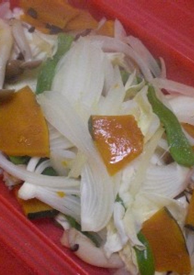 ルクエ☆野菜蒸し-レシピのメイン写真