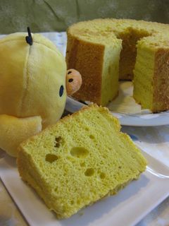 かぼちゃシフォンケーキ-レシピのメイン写真