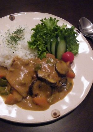 鶏肉と夏野菜のココナッツカレー煮込み-レシピのメイン写真