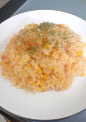 簡単♪トマトジュースで炊飯ピラフ☆-レシピのメイン写真