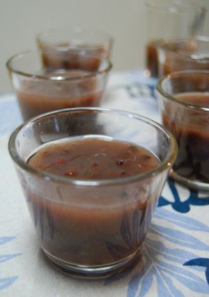 簡単はちみつ小豆羹-レシピのメイン写真