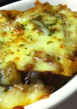 茄子ミートチーズ焼き-レシピのメイン写真