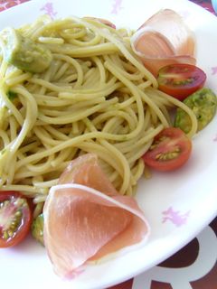 アボカドとわさびマヨ醤油の冷製パスタ☆-レシピのメイン写真