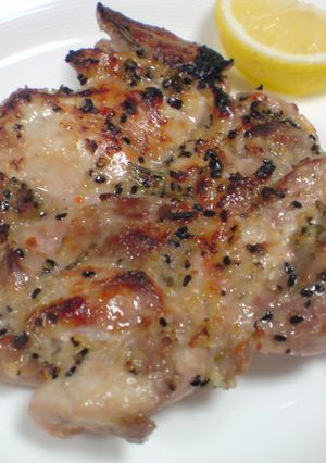 鶏もも肉の蜂蜜ハーブ焼-レシピのメイン写真