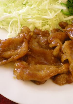 てりてり★豚のしょうが焼き-レシピのメイン写真