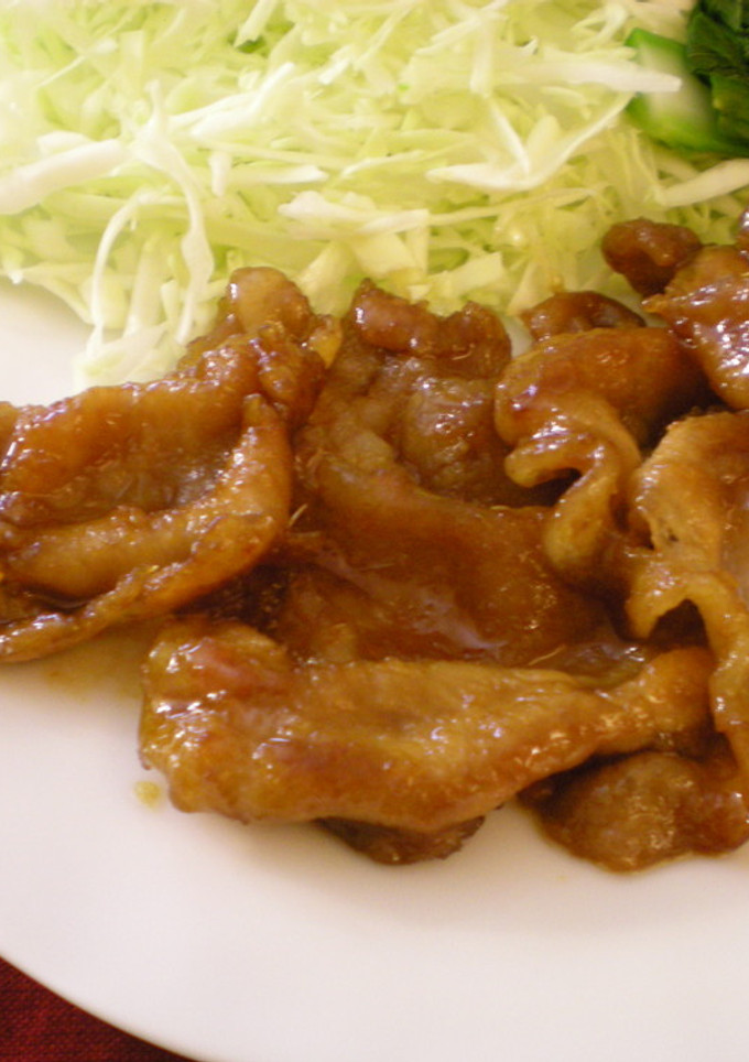 てりてり★豚のしょうが焼き-レシピのメイン写真