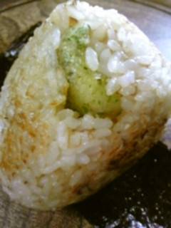 簡単ちくわ磯天お握り♪-レシピのメイン写真