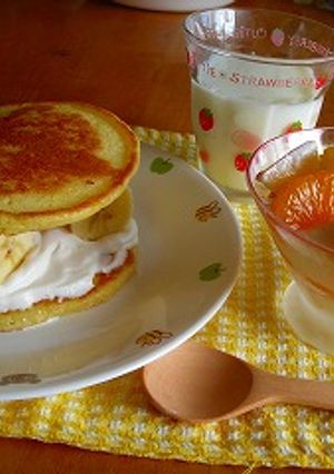 サクッ♪ふわっ♡のパンケーキ-レシピのメイン写真