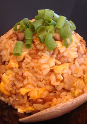 納豆キムチチャーハン-レシピのメイン写真