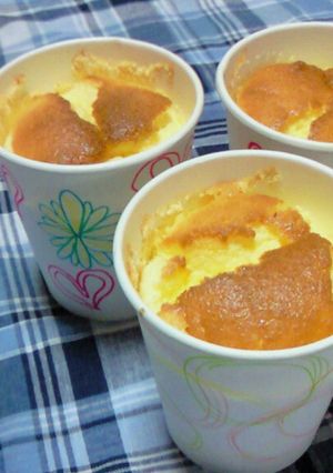 フルーツシフォンカップケーキ-レシピのメイン写真