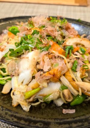 和風焼きそば-レシピのメイン写真