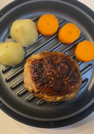 ハンバーグ-レシピのメイン写真