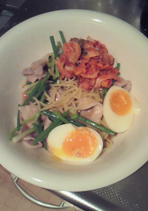 簡単！ラーメンでなんちゃって冷麺-レシピのメイン写真