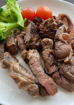 牛スネ肉ステーキ-レシピのメイン写真