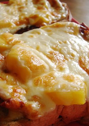 ハワイアンPIZZAトースト-レシピのメイン写真