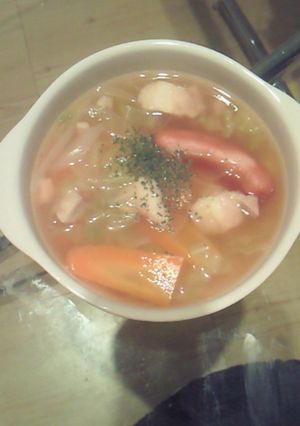 野菜たっぷりスープ-レシピのメイン写真