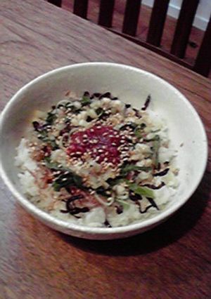 梅じそサッパリ丼-レシピのメイン写真
