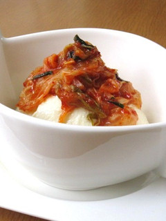 ∮ ごま油の風味でღキムチ豆腐 ∮-レシピのメイン写真