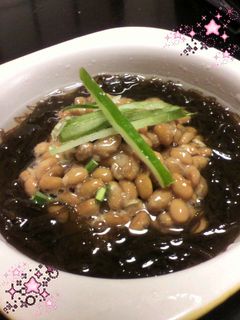 夏はこれ!!納豆もずくん♪-レシピのメイン写真