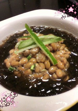 夏はこれ!!納豆もずくん♪-レシピのメイン写真