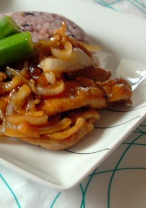 豚肉とたまねぎの炒めもの☆しょうが焼き風-レシピのメイン写真