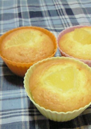 サラダ油で★ごろごろフルーツマフィン★-レシピのメイン写真