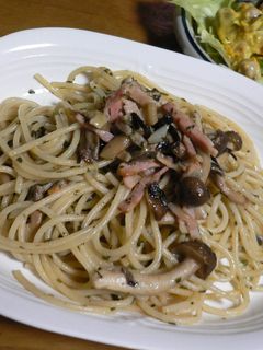 ニンニクたっぷり和風パスタ-レシピのメイン写真
