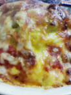 あつあつ♡ 焼きオムライス-レシピのメイン写真