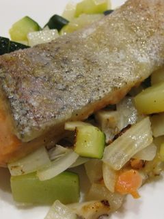 鮭とコロコロ野菜蒸し-レシピのメイン写真