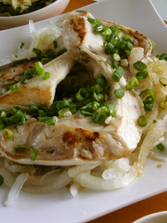 オニオンスライスde魚の塩焼き-レシピのメイン写真