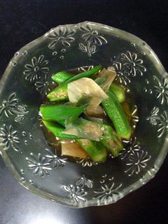 おくらと湯葉のおひたし-レシピのメイン写真