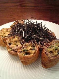 蕎麦いなり-レシピのメイン写真