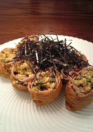 蕎麦いなり-レシピのメイン写真