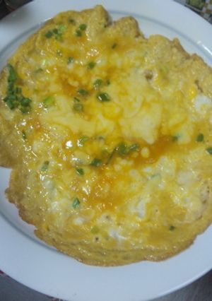 簡単!めんつゆでチーズオムレツ(^0^)-レシピのメイン写真