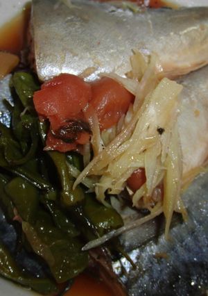生鯖のさっぱり梅干し煮-レシピのメイン写真