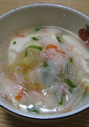 とろ～り！豆腐のかにかまあんかけ-レシピのメイン写真