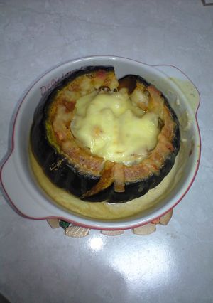 豆乳で♪栗かぼちゃのシンプルグラタン-レシピのメイン写真