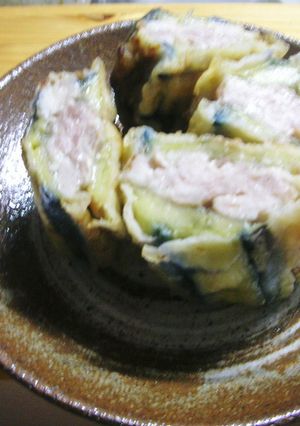 ナスのはさみ揚げ-レシピのメイン写真