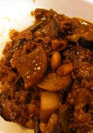大根と豆のチョコカレー-レシピのメイン写真
