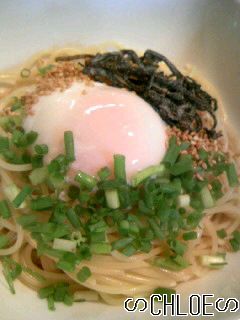 釜玉風ぶっかけ和風スパゲティ♪-レシピのメイン写真