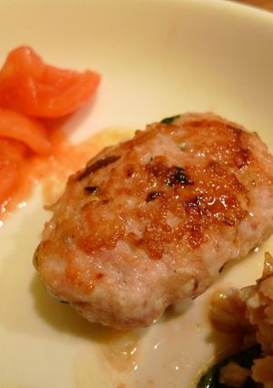 レンコン入り❤かんたん鶏つくね-レシピのメイン写真