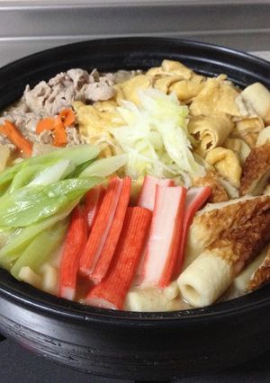 あったまるぅ〜味噌煮込みうどん☆-レシピのメイン写真