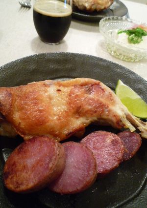 骨付き鶏モモ肉のコンフィ-レシピのメイン写真