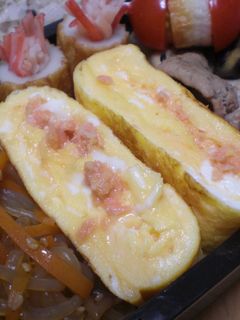 鮭フレークの玉子焼き-レシピのメイン写真