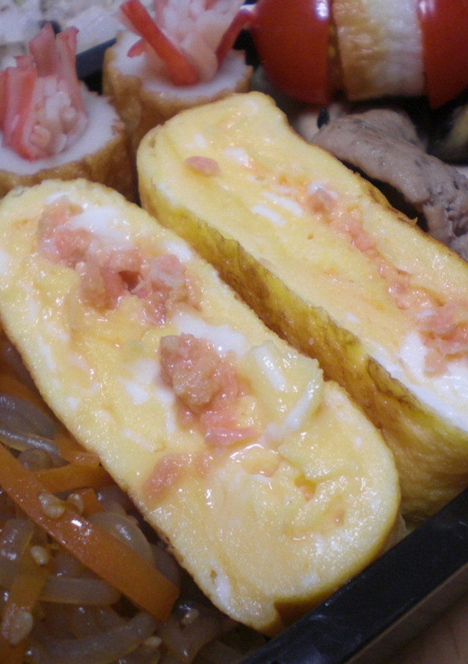 鮭フレークの玉子焼き-レシピのメイン写真