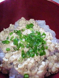 「豆腐丼」-レシピのメイン写真