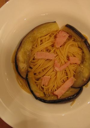 なすとハムのパスタ☆和風バター醤油風味-レシピのメイン写真
