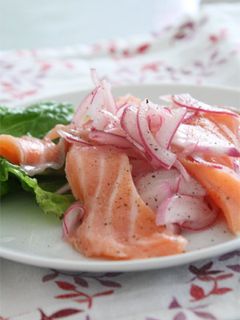 さっぱり☆サーモンマリネ-レシピのメイン写真